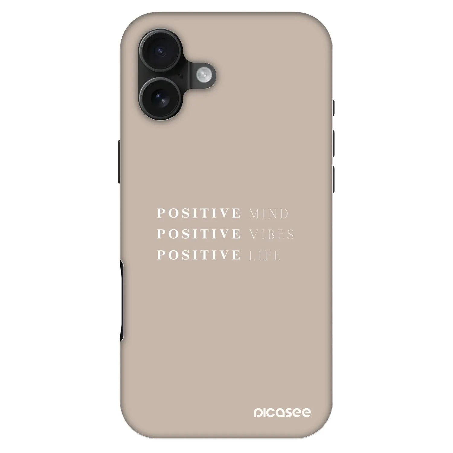 Picasee Fashion Case MagSafe pre Apple iPhone 16 Plus - Positive Vibes