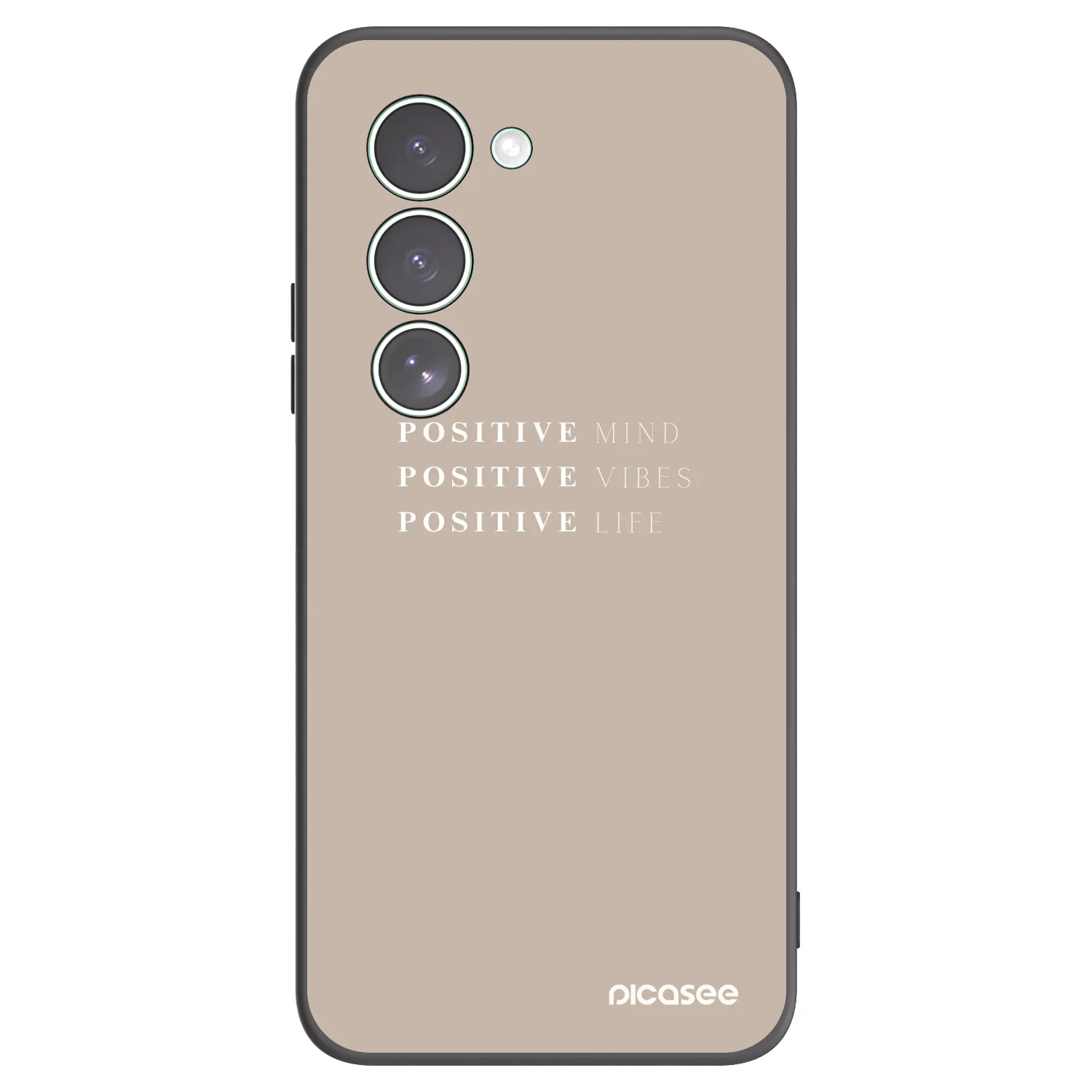 Picasee silikónový čierny obal pre Xiaomi Redmi 15 5G - Positive Vibes