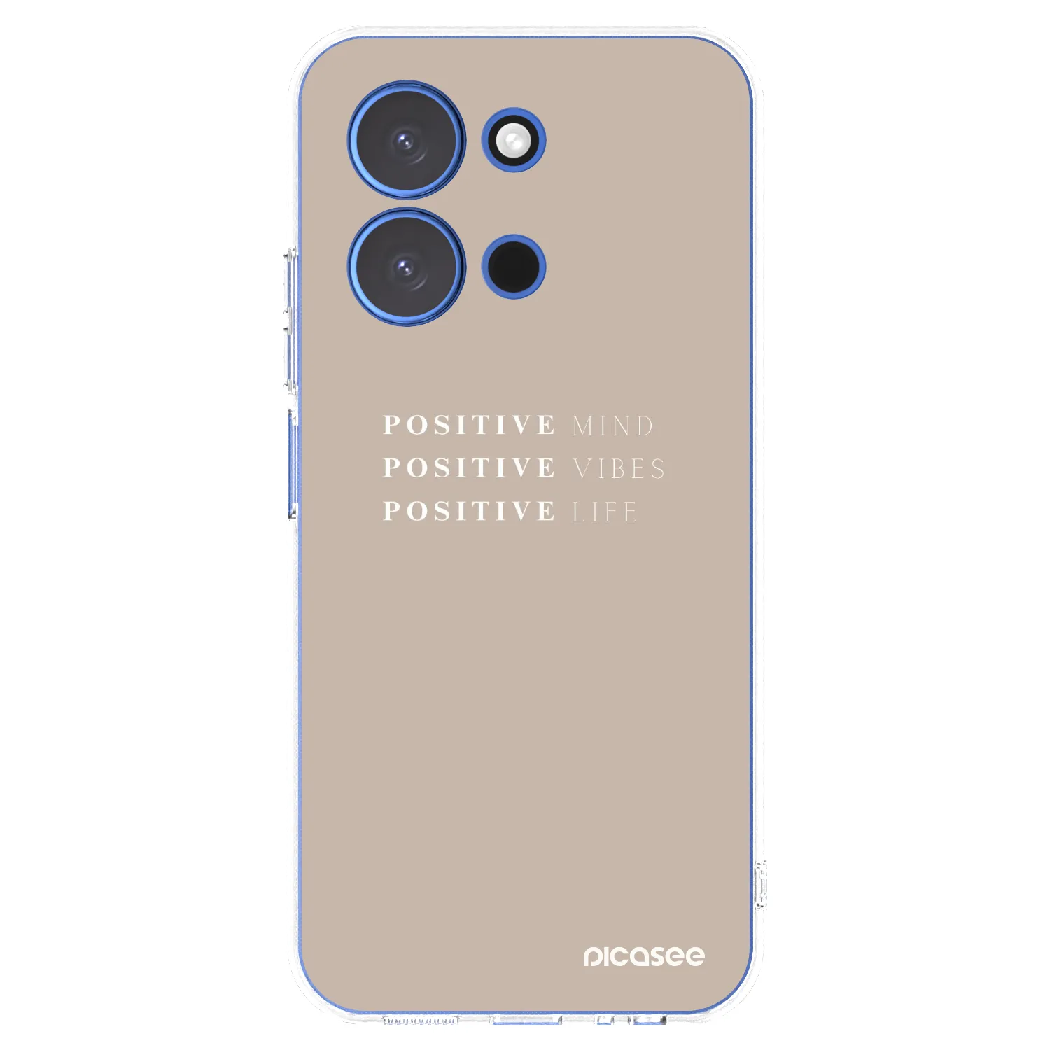 Picasee silikónový prehľadný obal pre Xiaomi Redmi 15C 4G - Positive Vibes