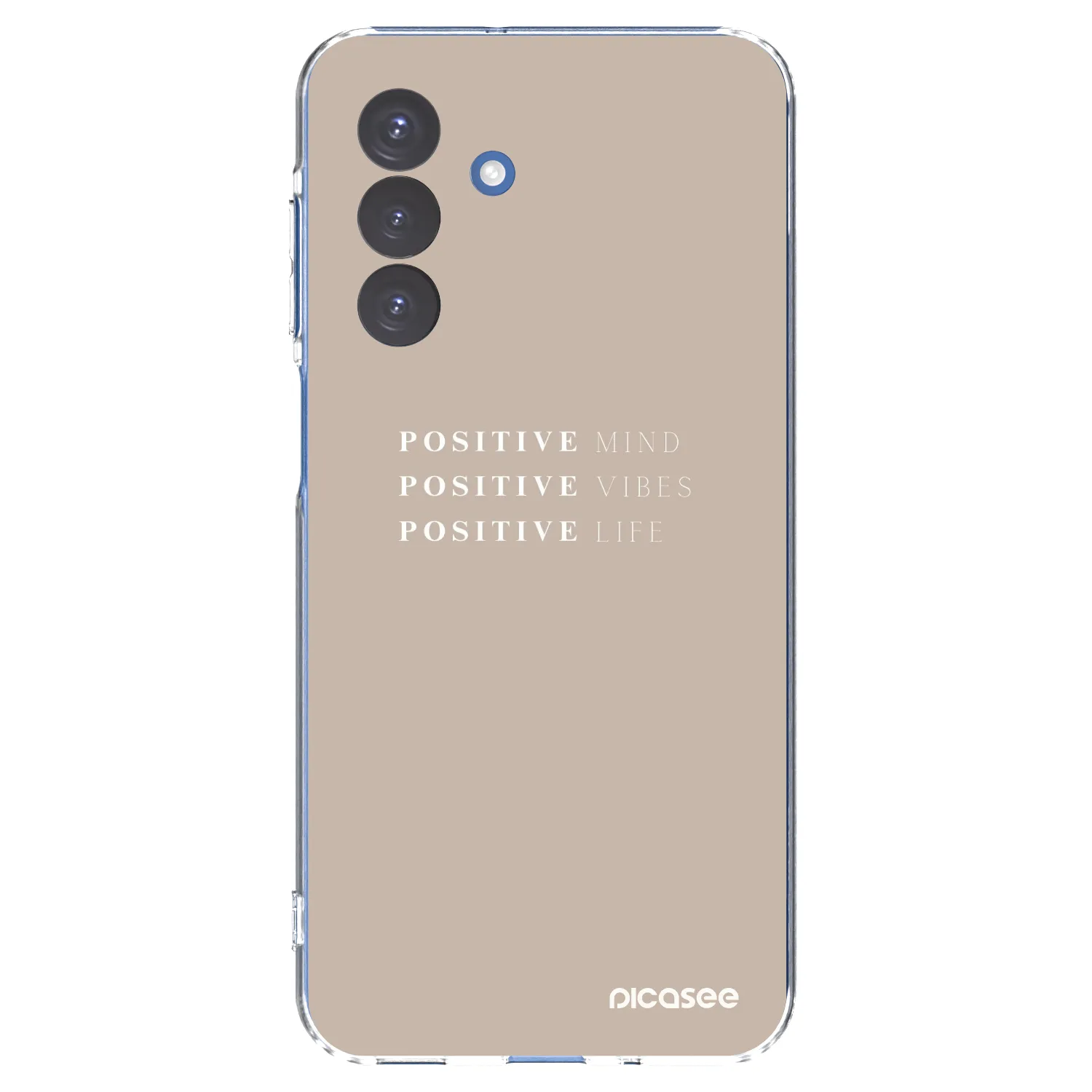 Picasee silikónový prehľadný obal pre Samsung Galaxy A17 5G - Positive Vibes