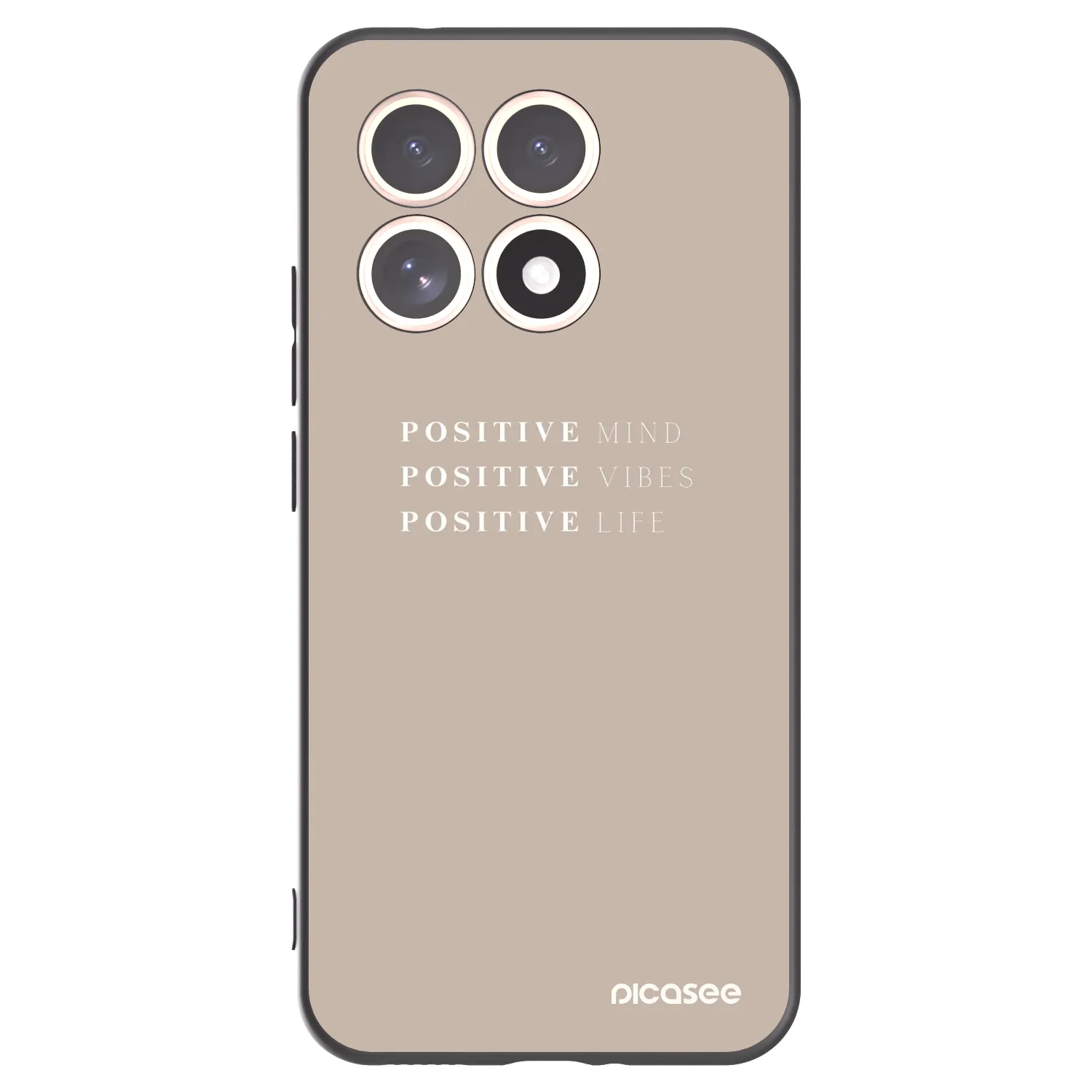 Picasee silikónový čierny obal pre Xiaomi 15T - Positive Vibes