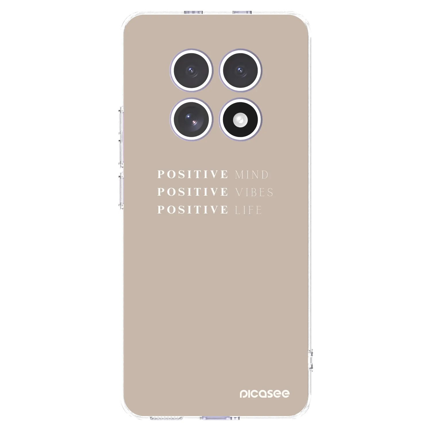 Picasee silikónový prehľadný obal pre Xiaomi Redmi Note 15 - Positive Vibes