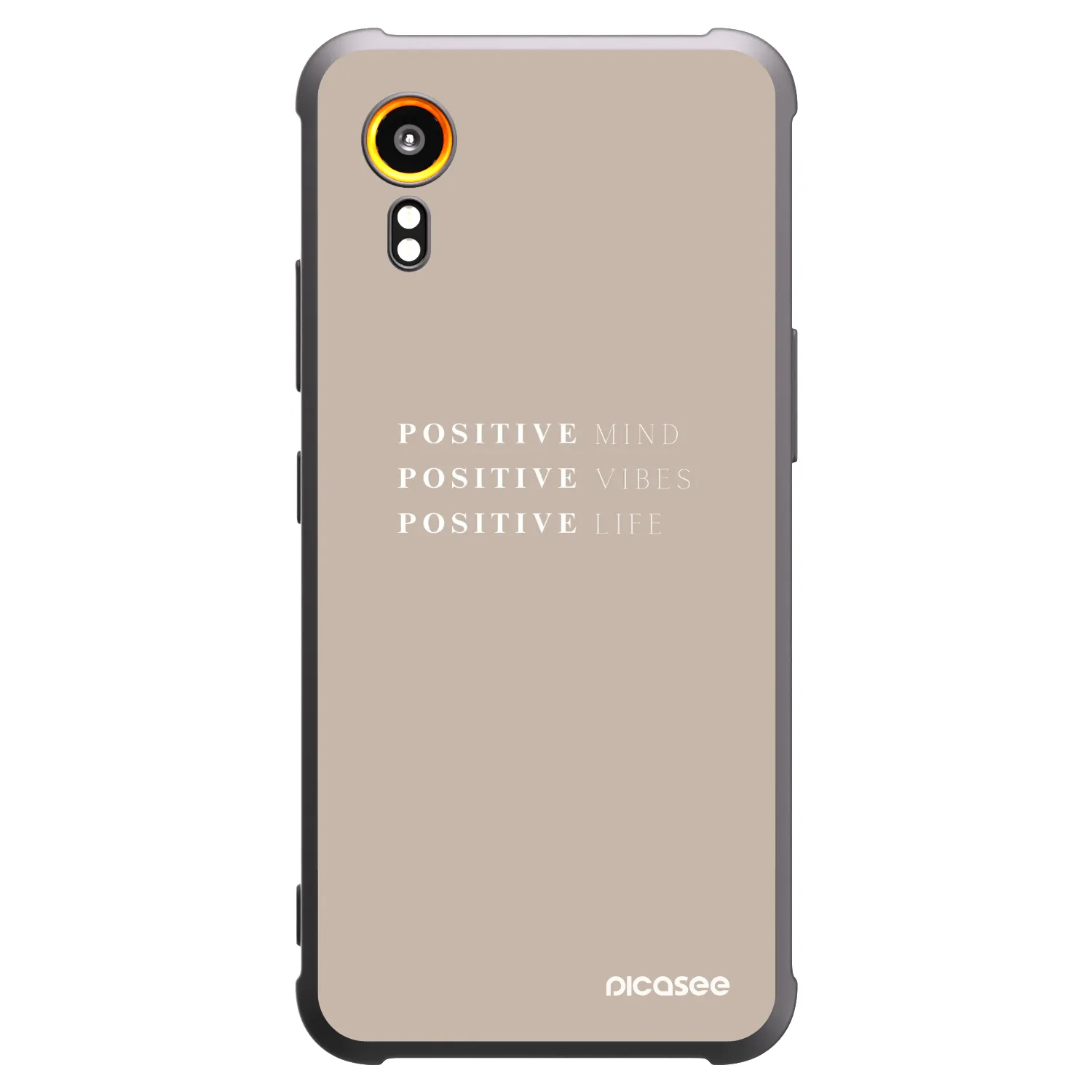 Picasee silikónový čierny obal pre Samsung Galaxy Xcover 7 - Positive Vibes