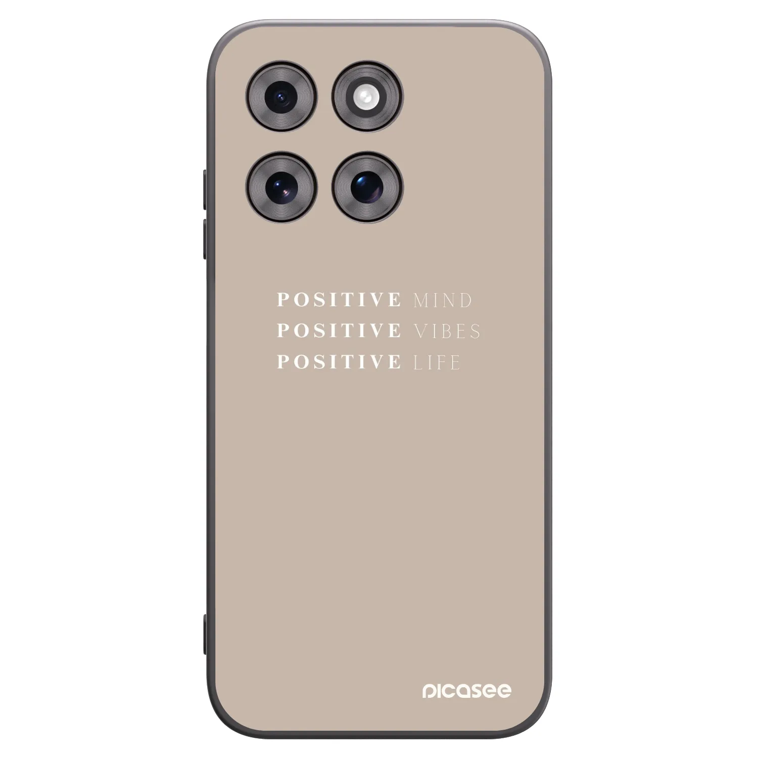 Picasee silikónový čierny obal pre Motorola Moto G77 - Positive Vibes
