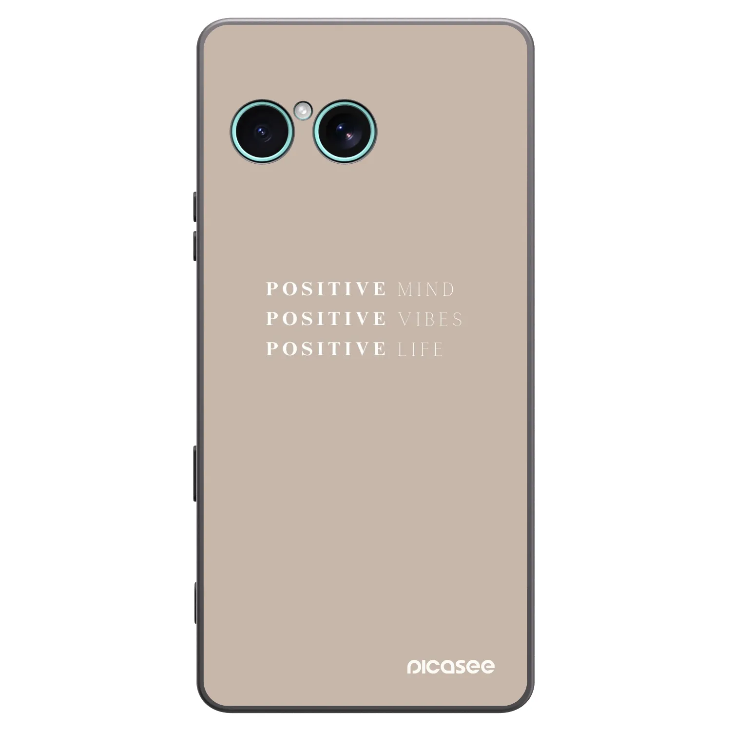 Picasee silikónový čierny obal pre Sony Xperia 10 VII - Positive Vibes