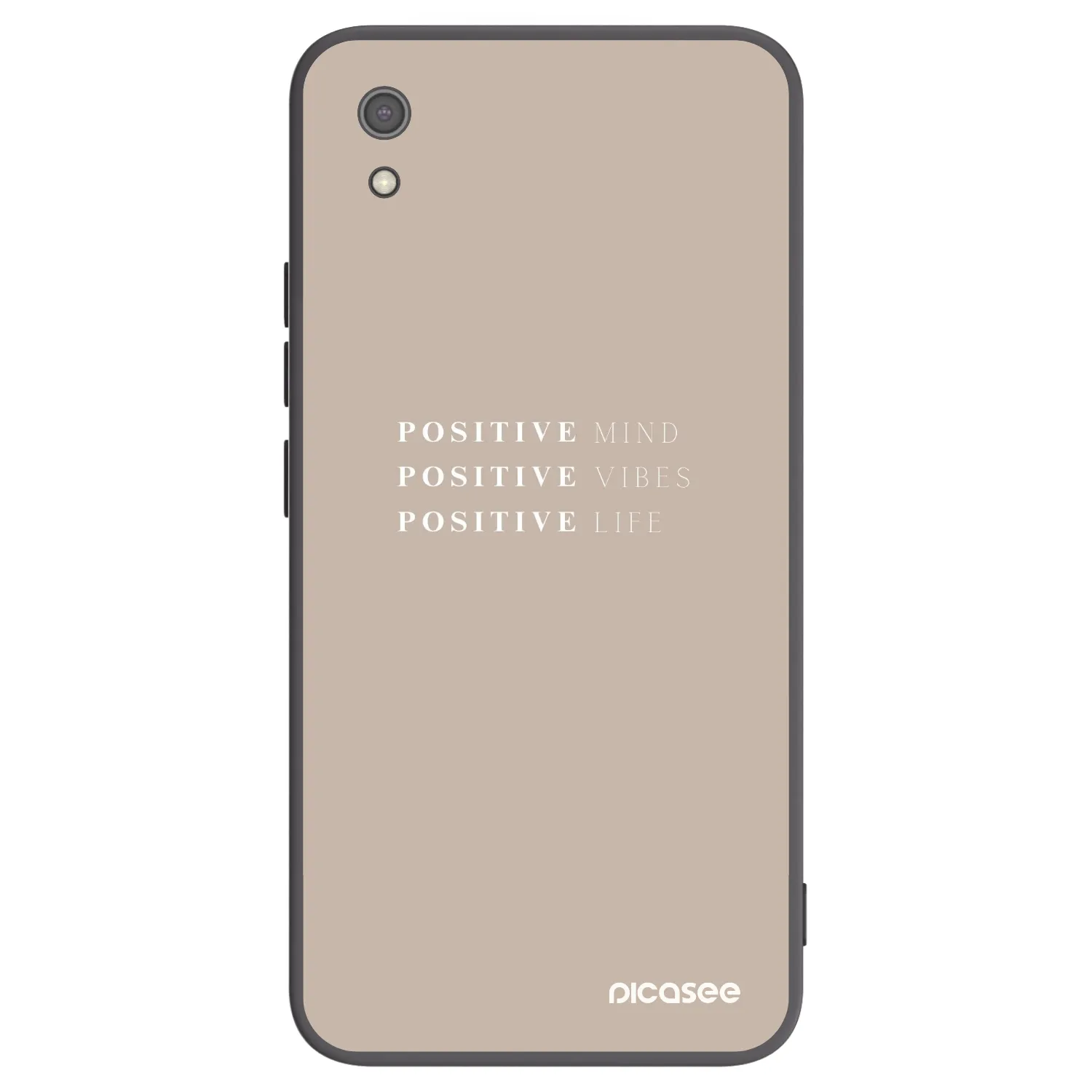 Picasee silikónový čierny obal pre Xiaomi Redmi 7A - Positive Vibes