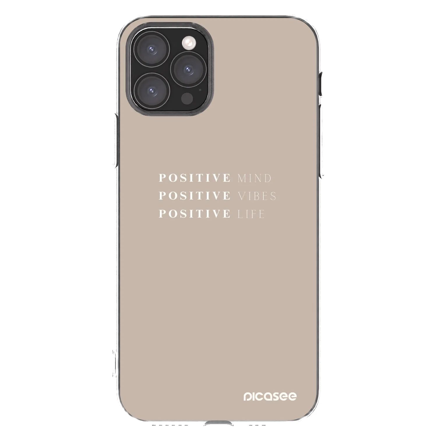 Picasee silikónový prehľadný obal pre Apple iPhone 11 Pro - Positive Vibes
