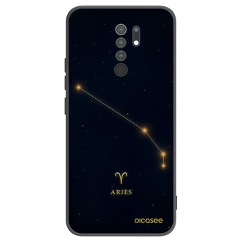 Picasee silikónový čierny obal pre Xiaomi Redmi 9 - ARIES