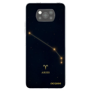Picasee silikónový čierny obal pre Xiaomi Poco X3 - ARIES