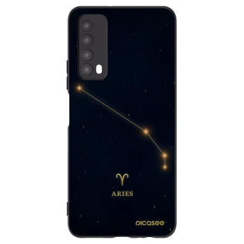 Picasee silikónový čierny obal pre Huawei P Smart 2021 - ARIES
