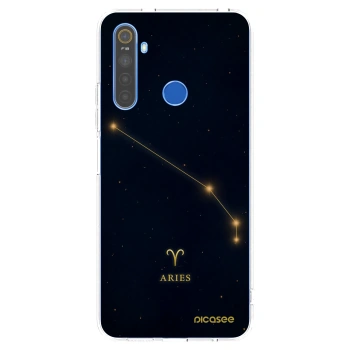 Picasee silikónový prehľadný obal pre Realme 5 - ARIES