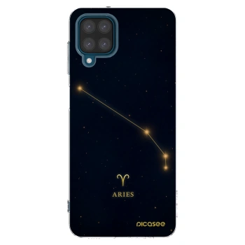 Picasee silikónový prehľadný obal pre Samsung Galaxy A12 A125F - ARIES