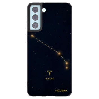 Picasee silikónový čierny obal pre Samsung Galaxy S21+ 5G G996F - ARIES