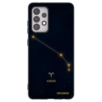 Picasee silikónový čierny obal pre Samsung Galaxy A52 5G A525F - ARIES