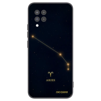 Picasee silikónový čierny obal pre Samsung Galaxy A42 A426B - ARIES