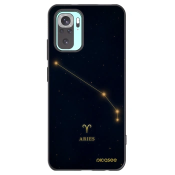 Picasee silikónový čierny obal pre Xiaomi Redmi Note 10 Pro - ARIES