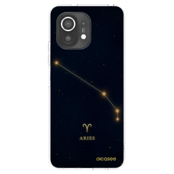 Picasee silikónový prehľadný obal pre Xiaomi Mi 11 - ARIES