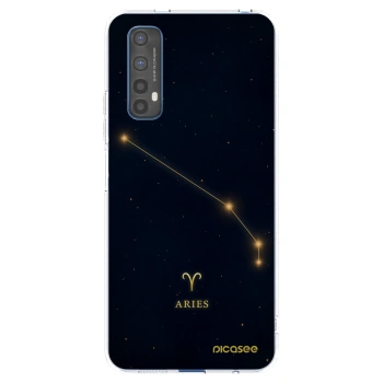 Picasee silikónový prehľadný obal pre Realme 7 - ARIES