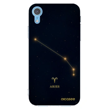 Picasee silikónový prehľadný obal pre Apple iPhone XR - ARIES