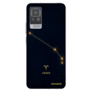 Picasee silikónový prehľadný obal pre Vivo X60 Pro 5G - ARIES