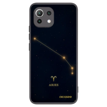 Picasee silikónový čierny obal pre Xiaomi 11 Lite 5G NE - ARIES