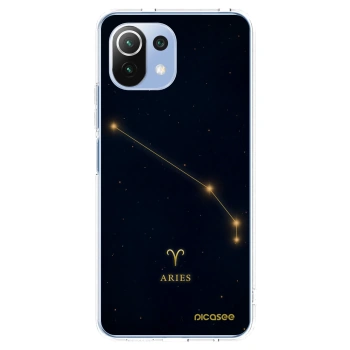 Picasee silikónový prehľadný obal pre Xiaomi 11 Lite 5G NE - ARIES
