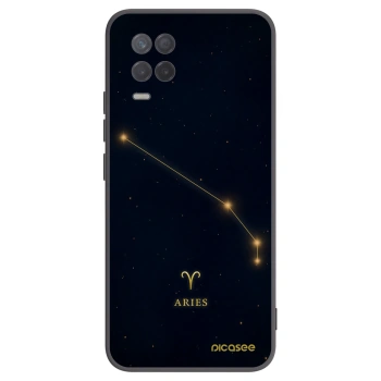 Picasee silikónový čierny obal pre Realme 8 5G - ARIES