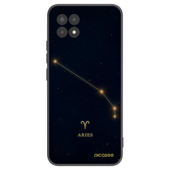 Picasee silikónový čierny obal pre Realme 8i - ARIES