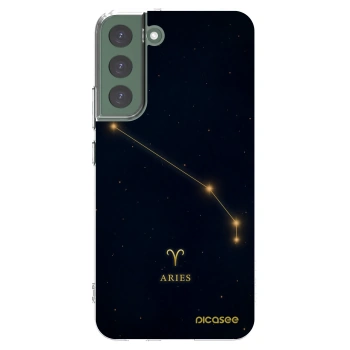 Picasee silikónový prehľadný obal pre Samsung Galaxy S22+ 5G - ARIES