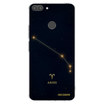 Picasee silikónový prehľadný obal pre Huawei P Smart - ARIES