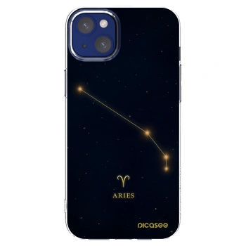 Picasee silikónový prehľadný obal pre Apple iPhone 14 Plus - ARIES
