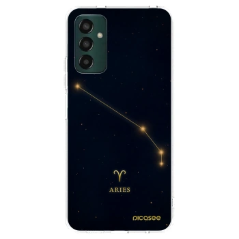Picasee silikónový prehľadný obal pre Samsung Galaxy M13 M135F - ARIES