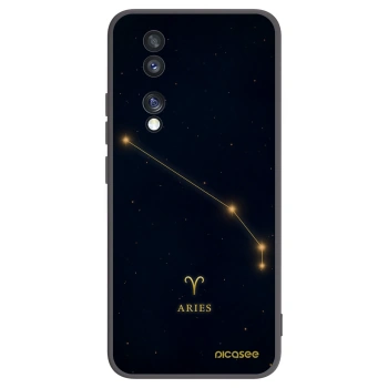 Picasee silikónový čierny obal pre Honor 70 - ARIES