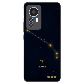 Picasee silikónový čierny obal pre Xiaomi 12T - ARIES