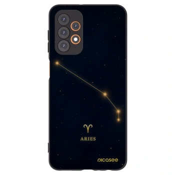 Picasee silikónový čierny obal pre Samsung Galaxy A23 A235F 4G - ARIES