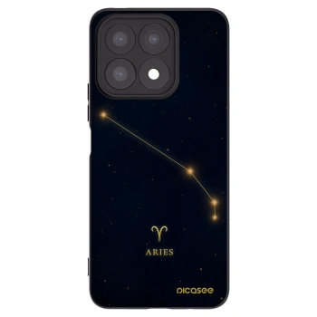 Picasee silikónový čierny obal pre Honor X8a - ARIES