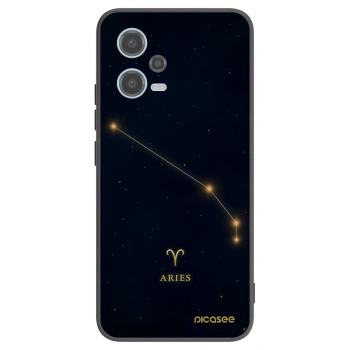 Picasee silikónový čierny obal pre Xiaomi Redmi Note 12 5G - ARIES