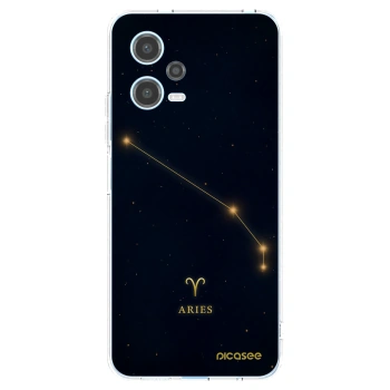 Picasee silikónový prehľadný obal pre Xiaomi Redmi Note 12 5G - ARIES