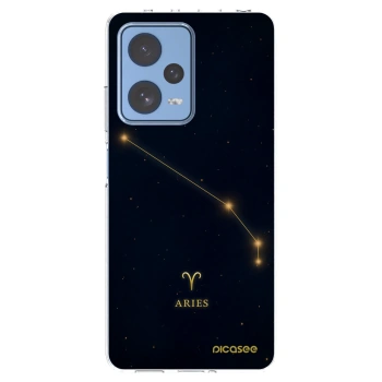 Picasee silikónový prehľadný obal pre Xiaomi Redmi Note 12 Pro 5G - ARIES