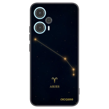 Picasee silikónový čierny obal pre Xiaomi Poco F5 - ARIES