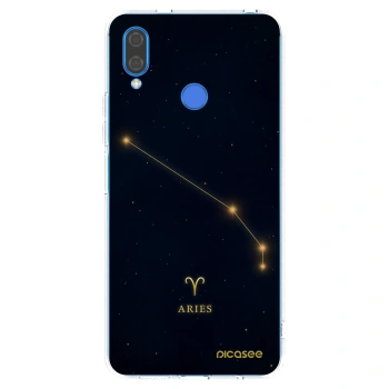 Picasee silikónový prehľadný obal pre Huawei Nova 3 - ARIES