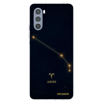 Picasee silikónový prehľadný obal pre Motorola Moto G62 - ARIES