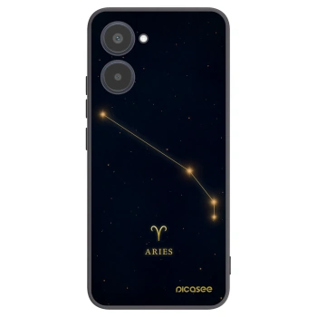 Picasee silikónový čierny obal pre Realme 10 4G - ARIES