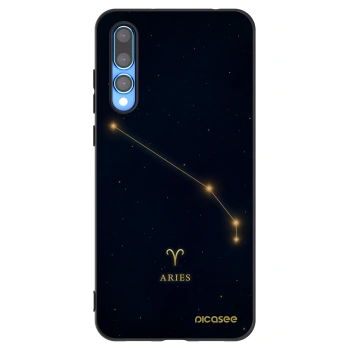 Picasee silikónový čierny obal pre Huawei P20 Pro - ARIES