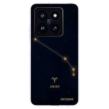 Picasee silikónový prehľadný obal pre Xiaomi 14 Pro - ARIES