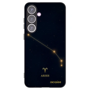 Picasee silikónový čierny obal pre Samsung Galaxy S24+ S926B 5G - ARIES