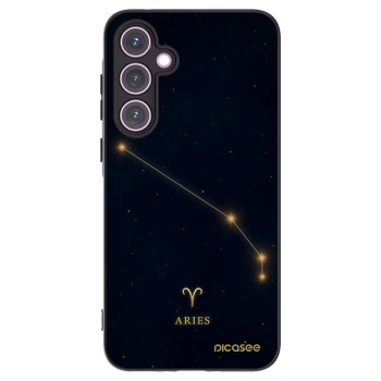 Picasee silikónový čierny obal pre Samsung Galaxy A35 5G A356B - ARIES
