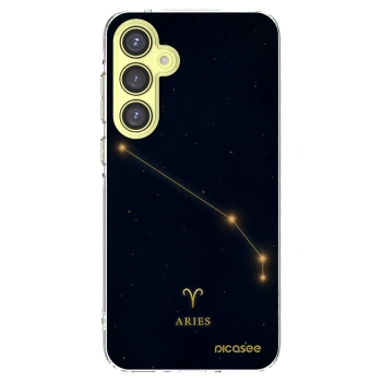 Picasee silikónový prehľadný obal pre Samsung Galaxy A35 5G A356B - ARIES