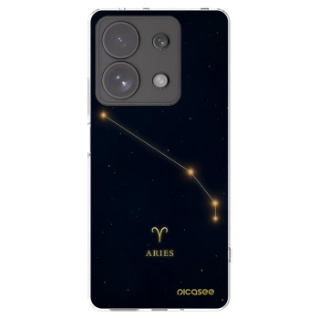 Picasee silikónový prehľadný obal pre Xiaomi Redmi Note 13 Pro 4G - ARIES