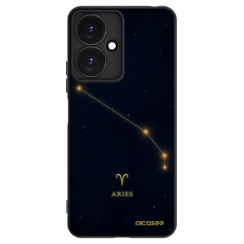 Picasee silikónový čierny obal pre Xiaomi Redmi 13C 5G - ARIES